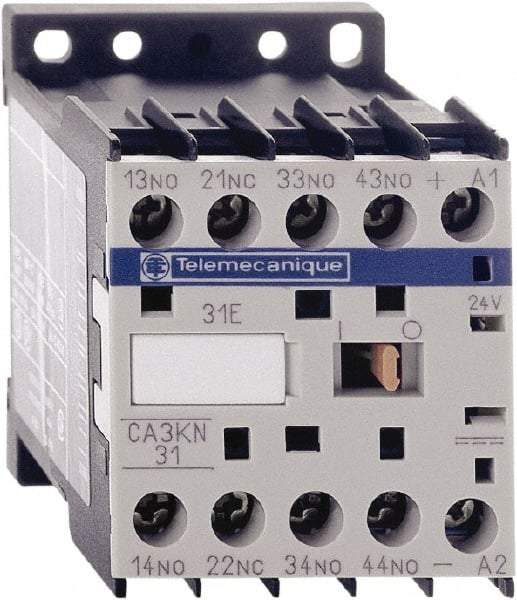 Schneider Electric - 2NC/2NO, 110 VDC Control Relay - 17 V - Apex Tool & Supply