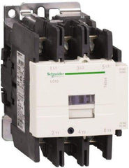 Schneider Electric - 3 Pole, 220 Coil VAC at 50/60 Hz, 95 Amp at 440 VAC, Nonreversible IEC Contactor - Bureau Veritas, CCC, CSA C22.2 No. 14, DNV, EN/IEC 60947-4-1, EN/IEC 60947-5-1, GL, GOST, LROS, RINA, UL 508 - Apex Tool & Supply