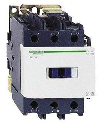 Schneider Electric - 3 Pole, 24 Coil VAC at 50/60 Hz, 80 Amp at 440 VAC, Nonreversible IEC Contactor - Bureau Veritas, CCC, CSA, CSA C22.2 No. 14, DNV, EN/IEC 60947-4-1, EN/IEC 60947-5-1, GL, GOST, LROS, RINA, RoHS Compliant, UL 508, UL Listed - Apex Tool & Supply
