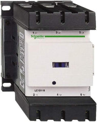 Schneider Electric - 3 Pole, 240 Coil VAC at 50/60 Hz, 150 Amp at 440 VAC, Nonreversible IEC Contactor - Bureau Veritas, CCC, CSA, CSA C22.2 No. 14, DNV, EN/IEC 60947-4-1, EN/IEC 60947-5-1, GL, GOST, LROS, RINA, RoHS Compliant, UL 508, UL Listed - Apex Tool & Supply