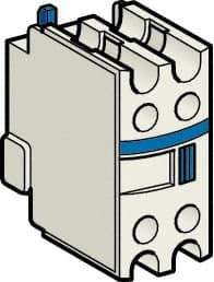 Schneider Electric - Contactor Auxiliary Contact Block - For Use with CR1F, TeSys D and TeSys F - Apex Tool & Supply