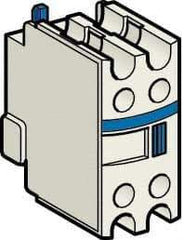 Schneider Electric - Contactor Auxiliary Contact Block - For Use with CR1F, TeSys D and TeSys F - Apex Tool & Supply