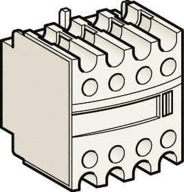 Schneider Electric - Contactor Auxiliary Contact Block - For Use with CR1F, TeSys D and TeSys F - Apex Tool & Supply