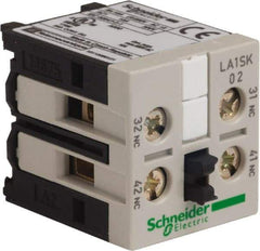 Schneider Electric - Contactor Auxiliary Contact Block - For Use with LC1SK and TeSys SK - Apex Tool & Supply