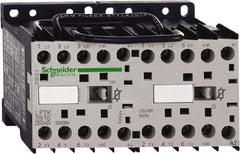 Schneider Electric - 3 Pole, 24 Coil VDC, 6 Amp at 440 VAC, Reversible IEC Contactor - BS 5424, CSA, IEC 60947, NF C 63-110, RoHS Compliant, UL Listed, VDE 0660 - Apex Tool & Supply