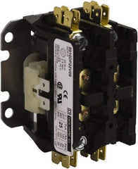 Square D - 1 Pole, 20 Amp Inductive Load, 110 Coil VAC at 50 Hz and 120 Coil VAC at 60 Hz, Definite Purpose Contactor - Phase 1 Hp:  1 at 115 VAC, 2 at 230 VAC, 30 Amp Resistive Rating, CE, CSA, UL Listed - Apex Tool & Supply