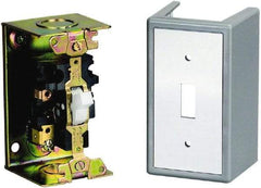 Square D - 1 Pole, 16 Amp, NEMA, Enclosed Toggle Manual Motor Starter - 1 hp at 115 VAC, 1 hp at 230 VAC, 1 hp at 277 VAC, CE, CSA, NEMA 1 & UL Listed - Apex Tool & Supply