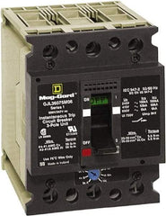 Square D - 7 Continuous Amp, Motor Circuit Protector - 3 Pole, 21 to 77 A Trip Setting - Apex Tool & Supply