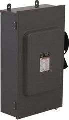 Square D - 200 Amp, 600 VAC/VDC, 3 Pole Fused Safety Switch - NEMA 12 & 3R, 50 hp at 600 VAC, 50 hp at 600 VDC (Single Phase), 150 hp at 600 VAC, 50 hp at 600 VDC (Triple Phase), 3PST Contact Form - Apex Tool & Supply