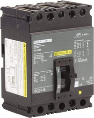 Square D - 60 Amp, 240 VAC, 3 Pole, Panel Mount Molded Case Circuit Breaker - Thermal Magnetic Trip, Multiple Breaking Capacity Ratings, 12-1/0 (Aluminum), 14-1/0 (Copper) AWG, 4.13 Inch Deep x 6 Inch High x 4-1/2 Inch Long - Apex Tool & Supply