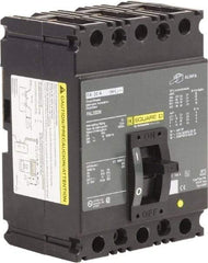 Square D - 30 Amp, 240 VAC, 3 Pole, Panel Mount Molded Case Circuit Breaker - Thermal Magnetic Trip, Multiple Breaking Capacity Ratings, 12-4 (Aluminum), 14-4 (Copper) AWG, 4.13 Inch Deep x 6 Inch High x 4-1/2 Inch Long - Apex Tool & Supply