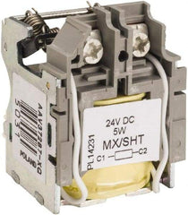 Square D - Circuit Breaker Shunt Trip - 24 VDC Control Voltage, Use with H Frame Circuit Breaker, J Frame Circuit Breaker, L Frame Circuit Breaker - Apex Tool & Supply
