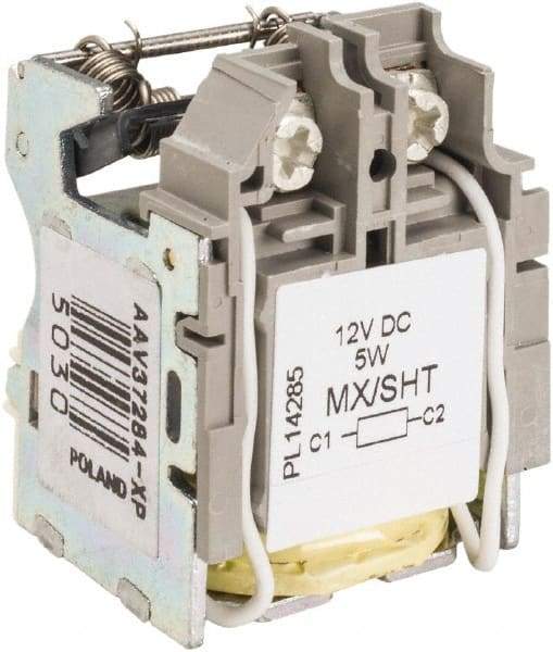 Square D - Circuit Breaker Shunt Trip - 12 VDC Control Voltage, Use with H Frame Circuit Breaker, J Frame Circuit Breaker, L Frame Circuit Breaker - Apex Tool & Supply