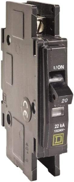 Square D - 30 Amp, 240 VAC, 1 Pole, Panel Mount Miniature Circuit Breaker - 14-2 AWG - Apex Tool & Supply