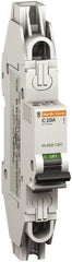 Schneider Electric - 6 Amp, 277 VAC, 1 Pole, Miniature Circuit Breaker - Thermal Magnetic Trip, 10 kA at 277 VAC Breaking Capacity, 74mm Deep x 141mm High x 18mm Wide - Apex Tool & Supply