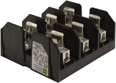 Square D - 3 Pole, 600 Volt, 60 Amp, Surface Mount Fuse Holder - Compatible with J Class Fuse - Apex Tool & Supply