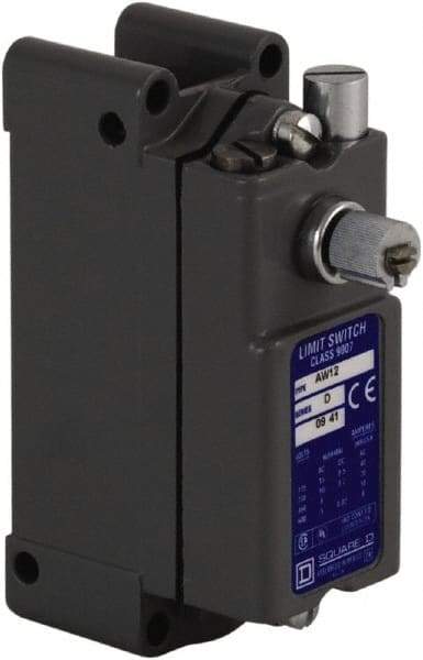 Square D - SPDT, NC/NO, 600 VAC, Screw Terminal, Rotary Head Actuator, General Purpose Limit Switch - 1, 2, 4, 12, 13 NEMA Rating, IP65 IPR Rating, Surface Mount - Apex Tool & Supply