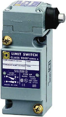 Square D - SPDT, NC/NO, 600 Volt Screw Terminal, Plunger Actuator, General Purpose Limit Switch - 1, 2, 4, 6, 12, 13, 6P NEMA Rating, IP67 IPR Rating - Apex Tool & Supply