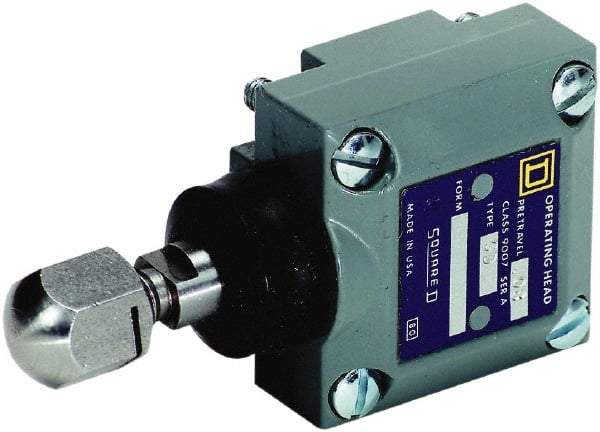 Square D - SPDT, NC/NO, 600 Volt Screw Terminal, Plunger Actuator, General Purpose Limit Switch - 1, 2, 4, 6, 12, 13, 6P NEMA Rating, IP67 IPR Rating - Apex Tool & Supply
