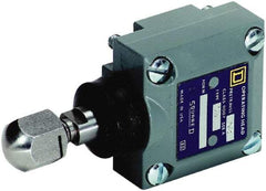 Square D - SPDT, NC/NO, 600 Volt Screw Terminal, Plunger Actuator, General Purpose Limit Switch - 1, 2, 4, 6, 12, 13, 6P NEMA Rating, IP67 IPR Rating - Apex Tool & Supply