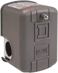 Square D - 1 and 3R NEMA Rated, 30 to 50 psi, Electromechanical Pressure and Level Switch - Adjustable Pressure, 575 VAC, L1-T1, L2-T2 Terminal, For Use with Square D Pumptrol - Apex Tool & Supply