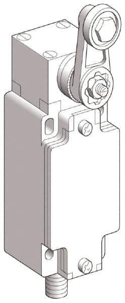 Telemecanique Sensors - DP, NC/NO, 240 VAC, 5-Pin M12 Male Terminal, Roller Lever Actuator, General Purpose Limit Switch - IP66 IPR Rating - Apex Tool & Supply