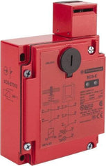 Telemecanique Sensors - NO/2NC Configuration, 24/48 VAC/VDC, Multiple Amp Level, Metal Key Safety Limit Switch - 98mm Wide x 44mm Deep x 146mm High, IP67 Ingress Rating - Apex Tool & Supply