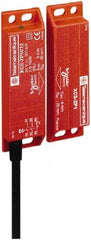 Telemecanique Sensors - NO/NC Configuration, 24 VDC, 100 Amp, Plastic Noncontact Safety Limit Switch - 5m Cable Length, 25mm Wide x 13mm Deep x 88mm High, IP66, IP67 Ingress Rating - Apex Tool & Supply