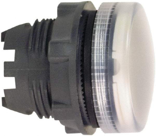 Schneider Electric - Round Pilot and Indicator Light Lens - White - Apex Tool & Supply