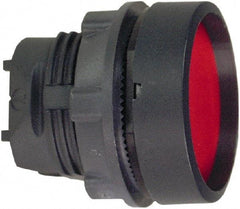 Schneider Electric - 22mm Mount Hole, Extended Straight, Pushbutton Switch Only - Round, Red Pushbutton, Nonilluminated, Maintained (MA) - Apex Tool & Supply
