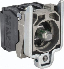 Schneider Electric - 24 V Blue Lens LED Indicating Light - Screw Clamp Connector, Vibration Resistant - Apex Tool & Supply