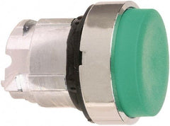 Schneider Electric - 22mm Mount Hole, Extended Straight, Pushbutton Switch Only - Round, Green Pushbutton, Nonilluminated, Momentary (MO) - Apex Tool & Supply
