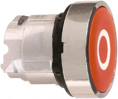 Schneider Electric - 22mm Mount Hole, Flush, Pushbutton Switch Only - Round, Red Pushbutton, Nonilluminated, Momentary (MO) - Apex Tool & Supply