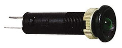 Schneider Electric - 24 V Green Lens LED Pilot Light - Quick Connect Tag Connector, 12mm Wide - Apex Tool & Supply