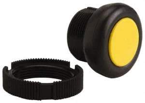 Square D - Pushbutton Switch Head - Yellow, Round Button - Apex Tool & Supply