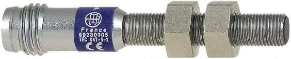 Telemecanique Sensors - NPN, 0.8mm Detection, Cylinder, Inductive Proximity Sensor - 3 Wires, IP67, 5 to 24 VDC, M5x0.5 Thread, 41mm Long - Apex Tool & Supply