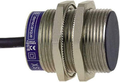 Telemecanique Sensors - PNP, 20mm Detection, Cylinder, Inductive Proximity Sensor - 3 Wires, IP68, IP69, 12 to 24 VDC, M30x1.5 Thread, 43mm Long - Apex Tool & Supply