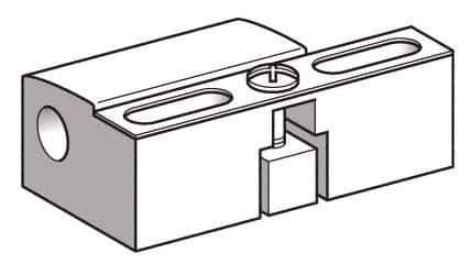 Telemecanique Sensors - Fixing Clamp - Use with Cylindrical M18 Sensor - Apex Tool & Supply