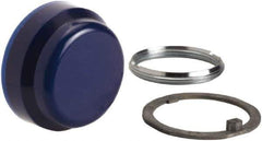 Schneider Electric - Pushbutton Switch Boot - Blue, Round Button, Nonilluminated - Apex Tool & Supply
