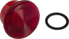 Schneider Electric - Extended Mushroom Head Pushbutton Switch 1-3/8" Knob - Red, Round Button, Illuminated - Apex Tool & Supply