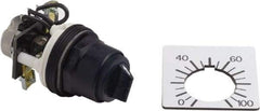 Square D - 1,000 Ohm, 30mm, 300 VAC Potentiometer - 2 Watts, Nonilluminated, Knob Operated, NEMA 4, 13 - Apex Tool & Supply
