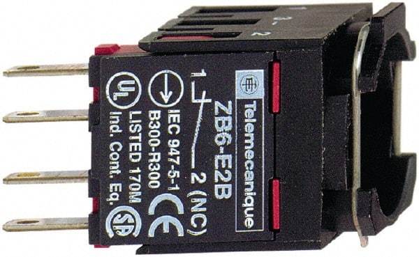 Schneider Electric - Multiple Amp Levels, Electrical Switch Contact Block - Apex Tool & Supply