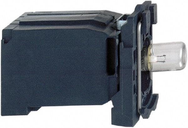 Schneider Electric - 110-120 VAC at 50/60 Hz Incandescent Indicating Light - Screw Clamp Connector, Vibration Resistant - Apex Tool & Supply