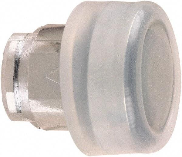 Schneider Electric - 22mm Mount Hole, Extended Straight, Pushbutton Switch Only - Round, Black Pushbutton, Nonilluminated, Momentary (MO) - Apex Tool & Supply