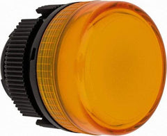 Schneider Electric - Yellow Lens Incandescent Pilot Light - Round Lens, Shock Resistant, Vibration Resistant - Apex Tool & Supply