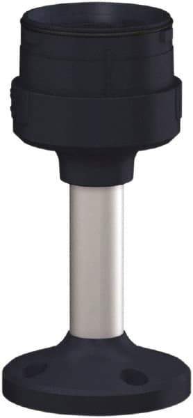 Schneider Electric - 4.61 Inch Long x 2.76 Inch Wide, Flame Retardant, Visual Signal Device Fixing Plate - For Use with Harmony XVU Tower Lights - Apex Tool & Supply