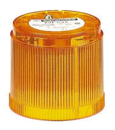 Schneider Electric - LED Lamp, Orange, Steady, Stackable Tower Light Module - 24 VAC/VDC, 0.63 Amp, IP40, IP42 Ingress Rating, Base Mount - Apex Tool & Supply