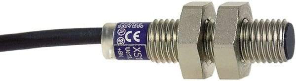 Telemecanique Sensors - PNP, 2.5mm Detection, Cylinder, Inductive Proximity Sensor - 3 Wires, IP67, 12 VDC, 12 VDC, 24 VDC, M8x1 Thread, 33mm Long - Apex Tool & Supply