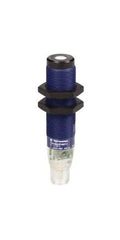 Telemecanique Sensors - PNP, 102 to 1000mm Detection, Cylinder, Ultrasonic Proximity Sensor - IP67, 12 VDC, 15 VDC, 12 VDC, 15 VDC, 24 VDC, 3.06 Inch Long x 0.709 Inch Wide - Apex Tool & Supply