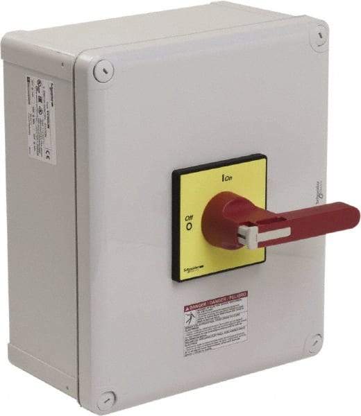 Square D - 3 Phase, 3 Pole, 1 & 12, Enclosed Cam & Disconnect Switch - PVC - Apex Tool & Supply